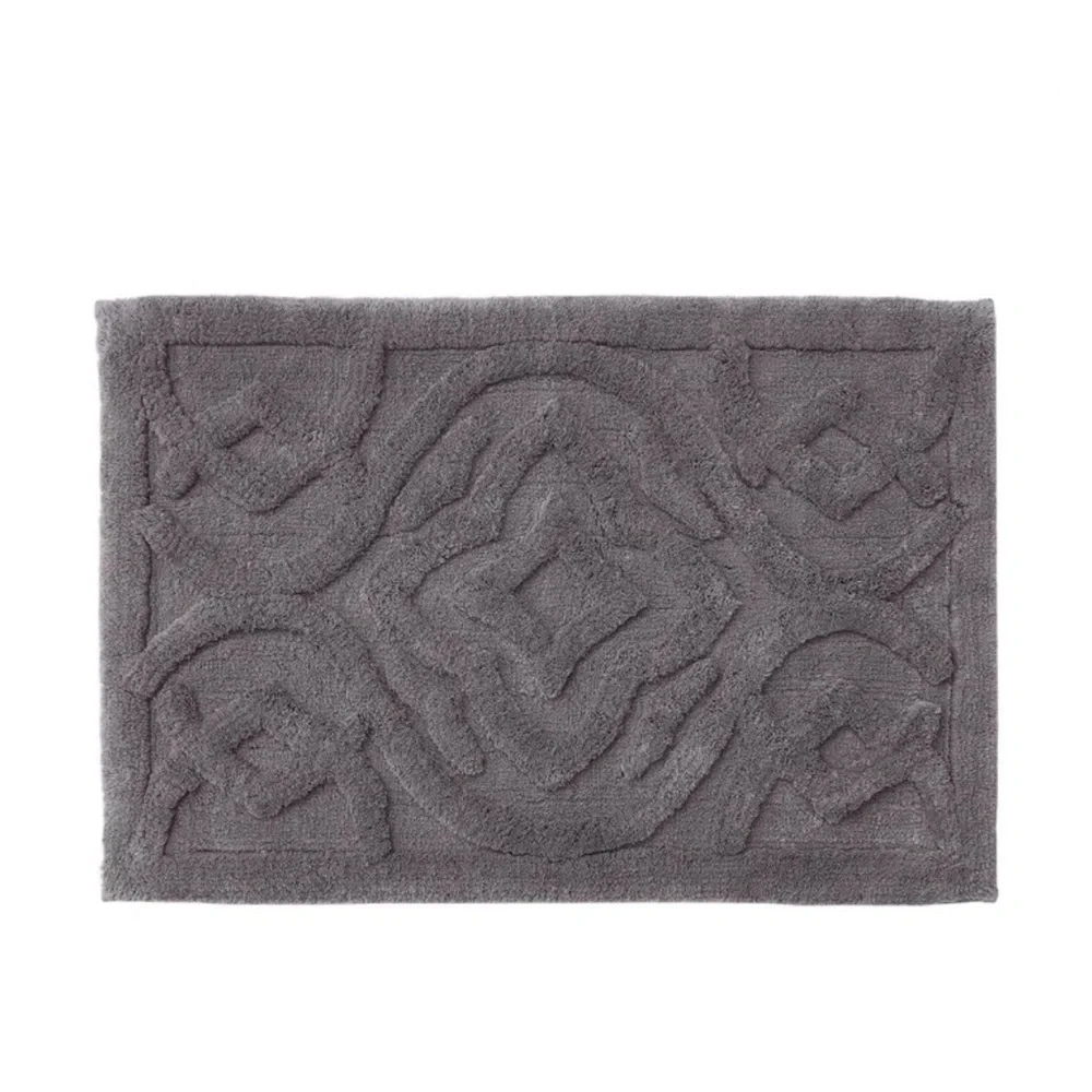 WelHome 100% Cotton Tufted Bath Rug